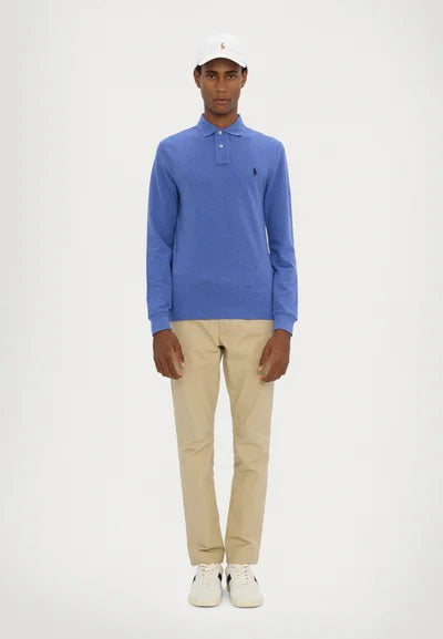 Polo Ralph Lauren LONG SLEEVE - Langærmet T-shirt - faded royal heather