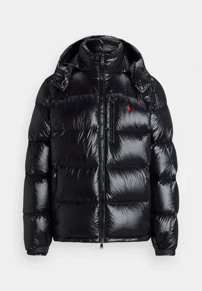 Polo Ralph Lauren THE GORHAM GLOSSED DOWN JACKET - Down jackets - black