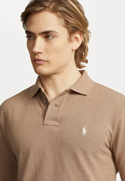 Polo Ralph Lauren LONG SLEEVE - Langærmet T-shirt - grey cloud heather