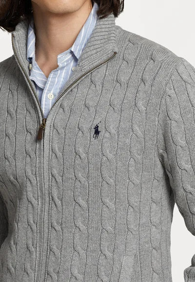 polo ralph lauren cable-knit cotton sweater