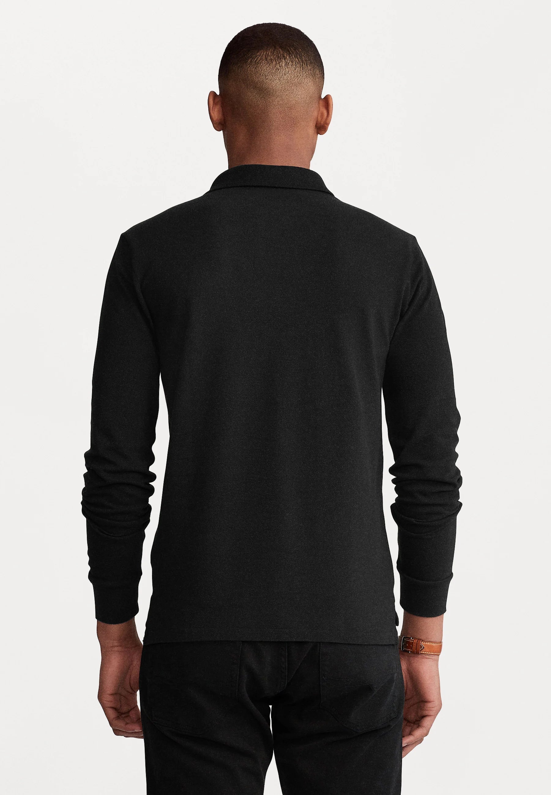 Polo Ralph Lauren LONG SLEEVE - Langærmet T-shirt - black