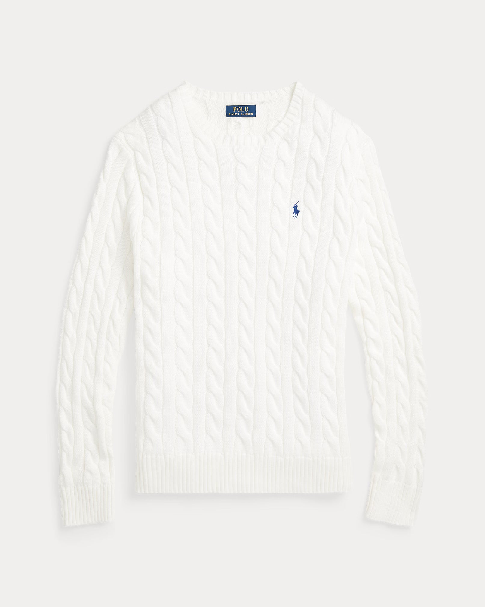 polo ralph lauren cable-knit cotton sweate